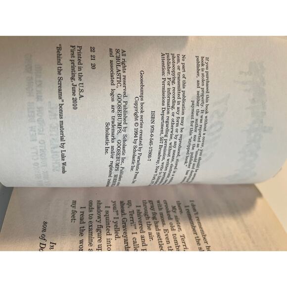 Goosebumps Re-Print: 08-11’ - Picture 10 of 10